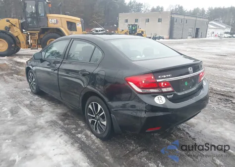 2015 Honda Civic Ex из США, поврежденный, VIN 19XFB2F83FE292837